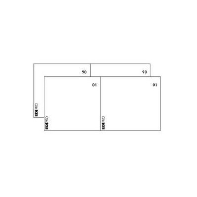 BLOCCO NUMERATO 1-100 2 SEZ. 6X13 E5406
