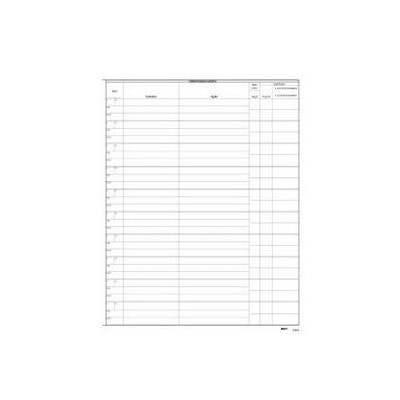 REGISTRO CORRISPONDENZA ARRIVO-PARTENZA 50PAG. 31X24 E2806