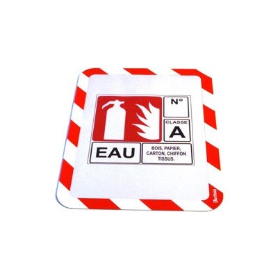 PANNELLO A4 MAGNETICO PER SEGNALAZIONI CORNICE BIANCO/ROSSO TARIFOLD