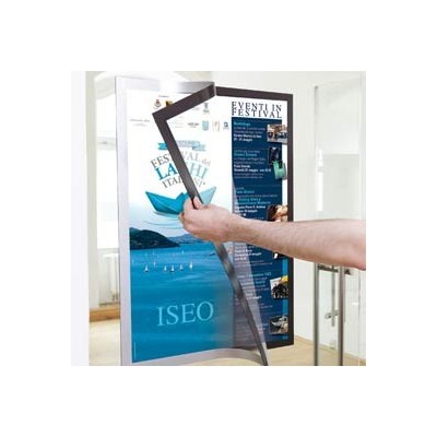 DURAFRAME Poster 50x70cm ARGENTO DURABLE