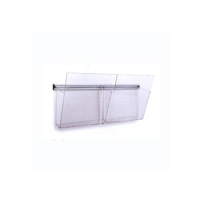 PORTA DEPLIANT A PARETE CON 2 TASCHE VISION A4