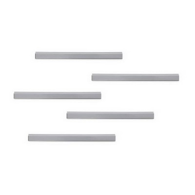 05737 CLIP ADESIVA       DURAFIX 21x1,7 ARGENTO