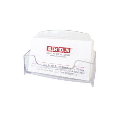 PORTA BIGLIETTI VISITA 10,4x6,2x5,2cm Arda