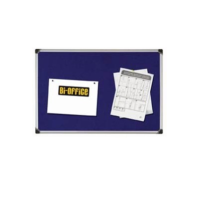 PANNELLO IN TESSUTO 90X120CM BLU FELT BOARD Bi-Office