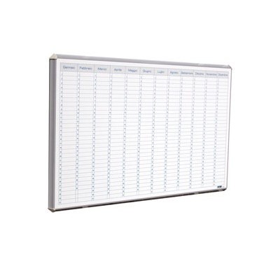 PLANNING ANNUALE MAGNETICO SCRIVIBILE 60x90cm PRISMA PLAN
