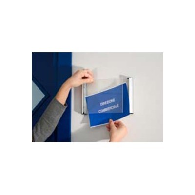 PORTA TARGA A4 - 21X30CM APPENDIBILE WALL SIGN