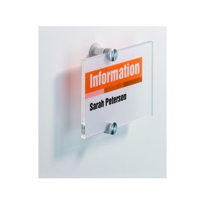 89008TARGA X PORTA/PARETE MM210X297 CRYSTAL SIGN