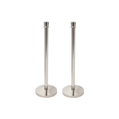 1 COLONNINA SEGNAPERCORSO Budget H95cm CROMATA Securit - Conf da 2 pz.