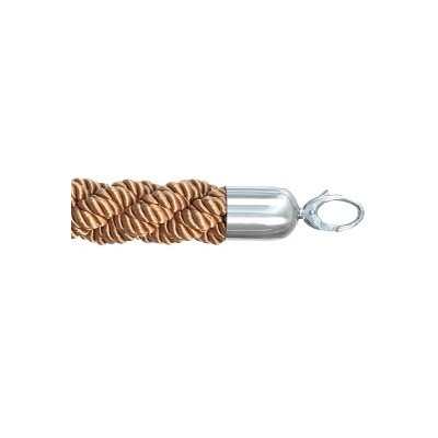 CORDONE INTRECCIATO 150cm BRONZO per COLONNINA SEGNAPERCORSO Securit