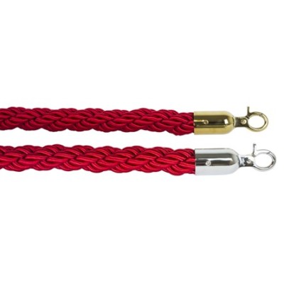 COLONNINE GAMMA DIAM 4CM CORDONE 150CM BORD/ORO
