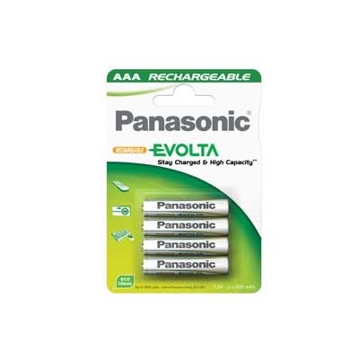 BLISTER 4 PILE MINISTILO RICARICABILI AAA 1,2V INFINIUM PANASONIC