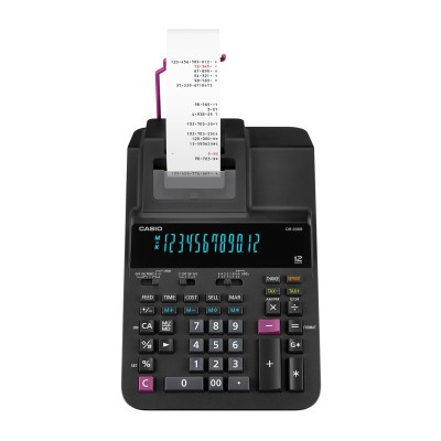 CALCOLATRICE CASIO DR200RSCRIVENTE DR-200R-BK-E-EC
