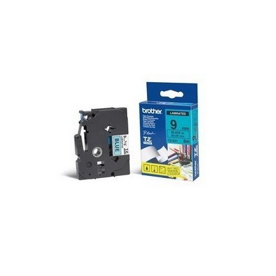 NASTRO BROTHER TZ- E521 9MMx8MT NERO/BLU