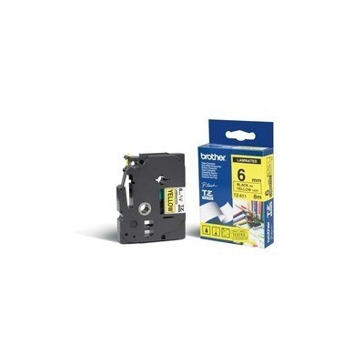 NASTRO TZe-621 9MMx8MT NERO/GIALLO