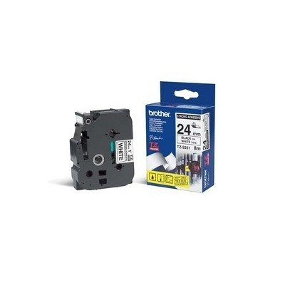 NASTRO LAM.CON ADESIVO RESIST.TZE-S251 24MMx8MT NERO/BIANCO