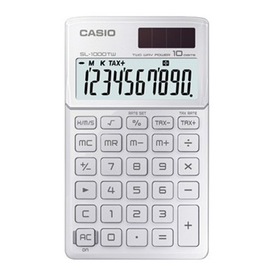 CALCOLATRICE CASIO SL1000 METALLIZZATA