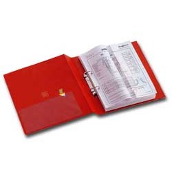 RACCOGLITORE STELVIO 25 A4 2R ROSSO 22X30CM (A4)