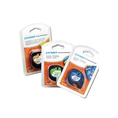 NASTRO IN PLASTICA DYMO LETRATAG 12MMX4M GIALLO 912020