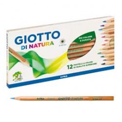 ASTUCCIO 12 PASTELLI GIOTTO DI NATURA