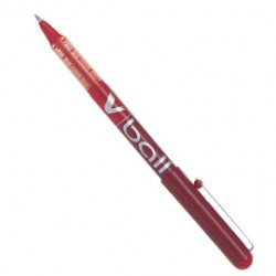 ROLLER V-BALL ROSSO 0.5MM PILOT