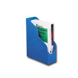 PORTARIVISTE MAGAZINE JUMBO BLU 25X32X10CM