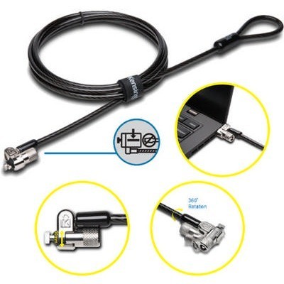LUCCHETTO CON CHIAVE PER  LAPTOT MICROSAVER 2.0