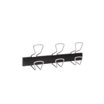 APPENDIABITI da MURO 3POSTI 46,5cm METALLO/ABS Alba