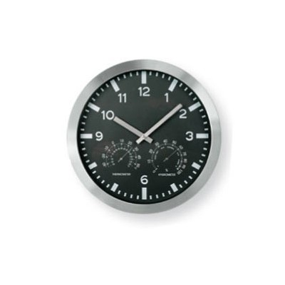 OROLOGIO WEATHER STATION COLOR 30cm NERO ART.3218