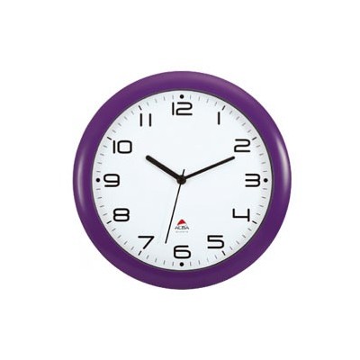 OROLOGIO DA PARETE HORNEW 30cm VIOLA Alba