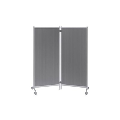 COPPIA DI PARETINE DIVISORIE 76x44x170cm GRIGIO