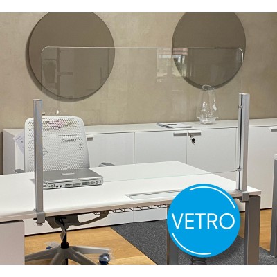 SCHERMO PROTEZIONE       SCRIVANIA 100X70H STUDIOT
