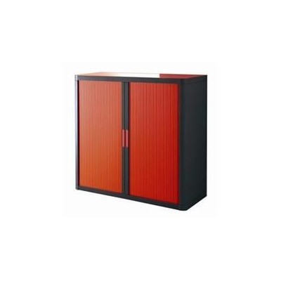 MOBILETTO EASYOFFICE     NERO/ROSSO 110X41,5X104