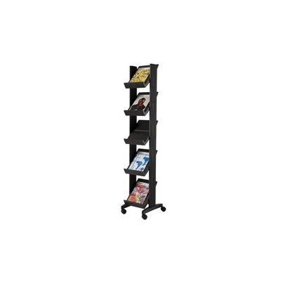 20614 ESP.X CATALOGHI C/ RUOTE CORNER 5 POSTI NERO
