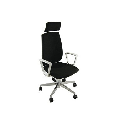 POLTRONA SEMIDIREZIONALE Larissa LR1B NERO/BIANCO
