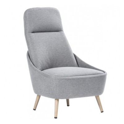 02558 POLTRONA MEMPHIS   GRIGIO CHIARO