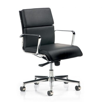 77665 POLTRONA GIREVOLE  POLLUX ELITE DIR.BASSA
