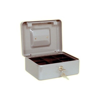 CASSETTA PORTAVALORI SECUR 37X28X9CM GRIGIO