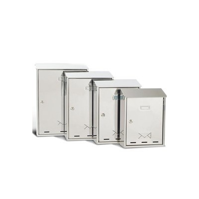 CASSETTA POSTALE 25x30x10cm INOX SERIE ELIOS