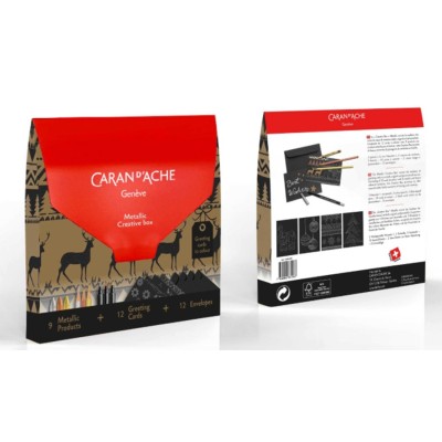 SET NATALIZIO CREATIVE BOX CARAN D'ACHE