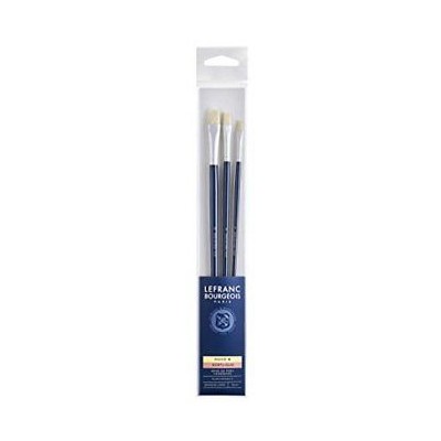 SET PENNELLI SETOLA TONDO4 PIATTO 14 FILBERT 8