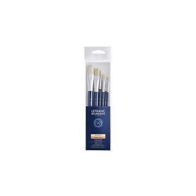 SET PENNELLI SETOLA TONDO6,12 PIATTO 16,24 FIL 6,1