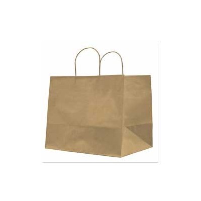 25 SHOPPERS CARTA KRAFT 32X20X33CM TWISTED LARGE AVORIO