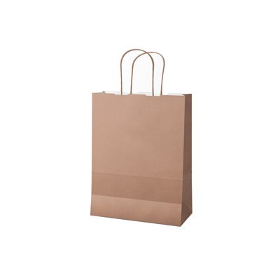 25 shoppers Twisted carta kraft 26x11x34,5cm rosa antico Mainetti Bags