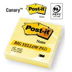 BLOCCO 200fg Post-itGiallo Canary 100x100mm 5635