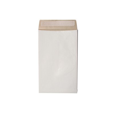 100 Sacchetti bianchi antistrappo Secursac 23x33x4cm C4 130gr