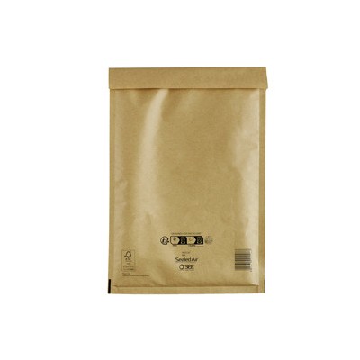 100 Buste imbottite GOLD A 11x16cm UTILE avana - conf.risparmio MAIL LITE