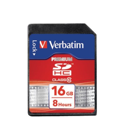 SDHC Card 2.0 16 GB Verbatim CLASS 10