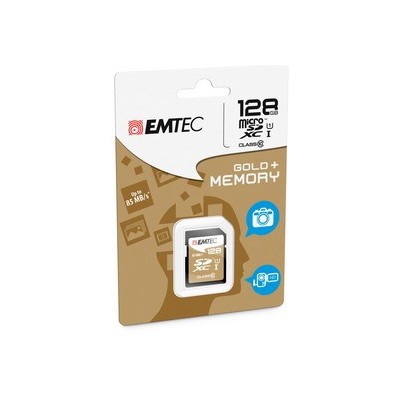 SDXC EMTEC 128GB CLASS 10 GOLD +