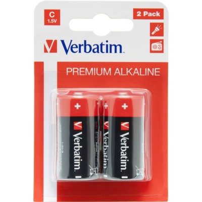 BLISTER 2 BATTERIE R14R  PANASONIC MEZZA TORCIA