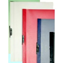 CARTELLINA PVC C/MOLLA DORSO 5 BIANCO SPRING FILE 22X31